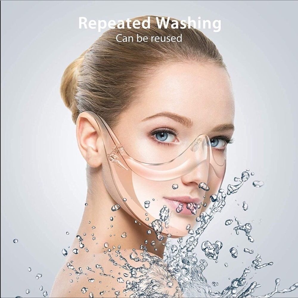 ⭐️ Transparent Face_Sheild, US Stock Lightweight Anti-Fog Durable Breath…